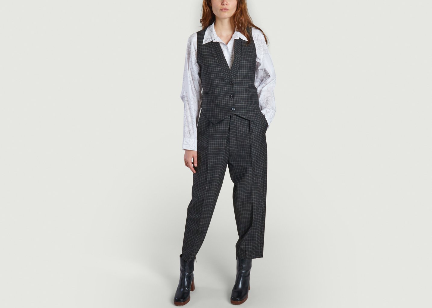 L'exception Pantalon Edie Imprimé Munthe