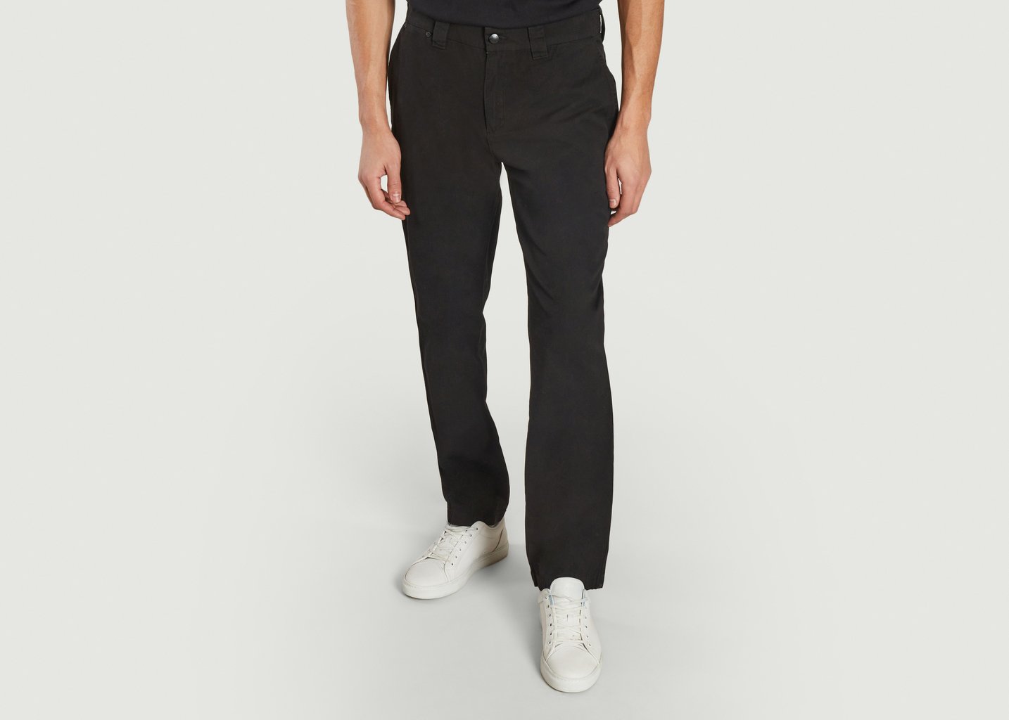 l'exception Pantalon en coton Noir M.C. Overalls