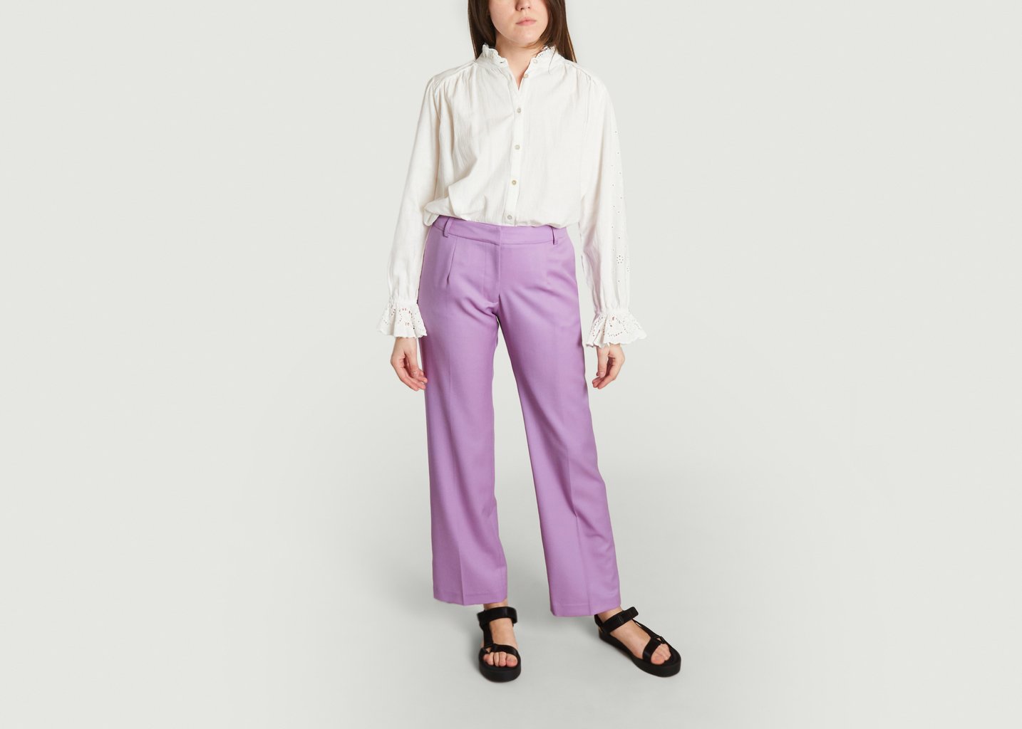 L'exception Pantalon Firmin Lilas Modetrotter