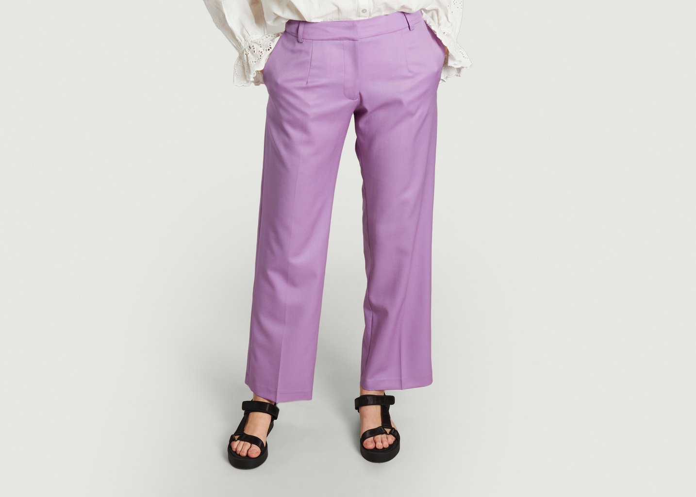 l'exception Pantalon Firmin Lilas Modetrotter