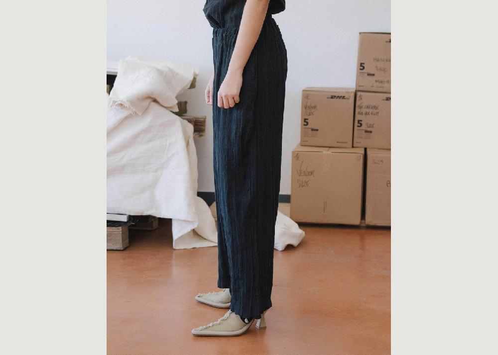 L'exception Pantalon Folio Noir Baserange