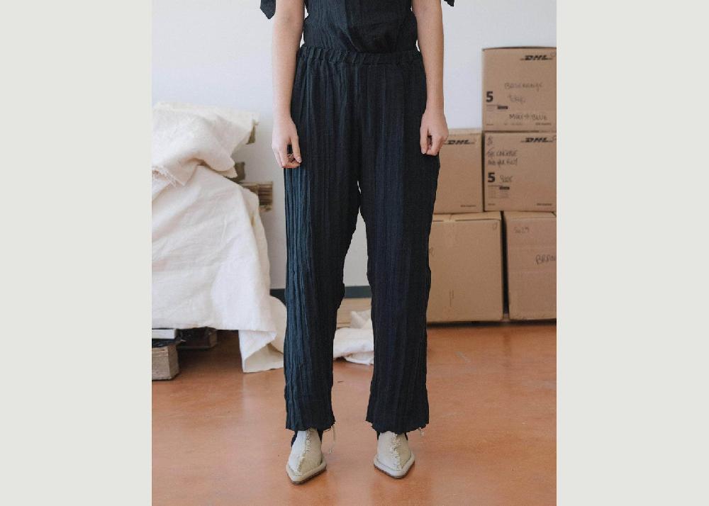 l'exception Pantalon Folio Noir Baserange