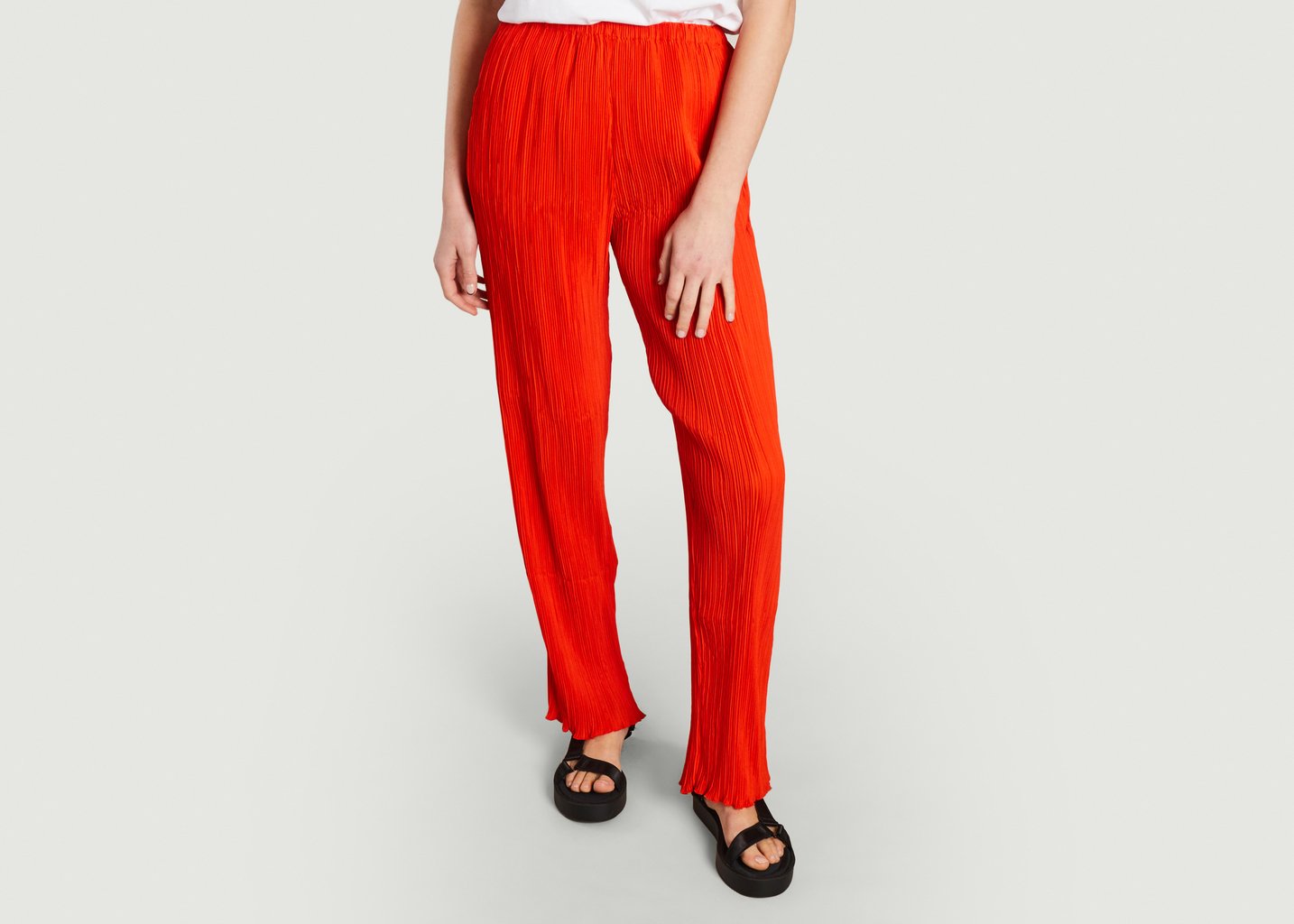 L'exception Pantalon Fridah Orange Samsoe & Samsoe