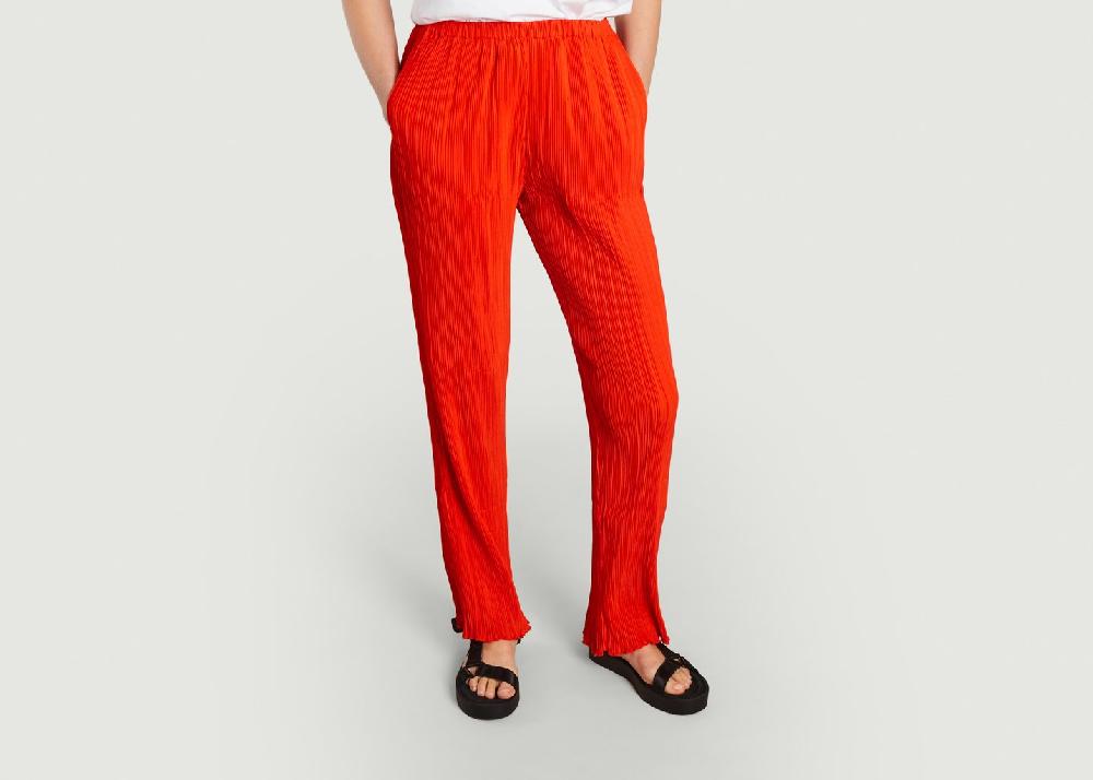 l'exception Pantalon Fridah Orange Samsoe & Samsoe