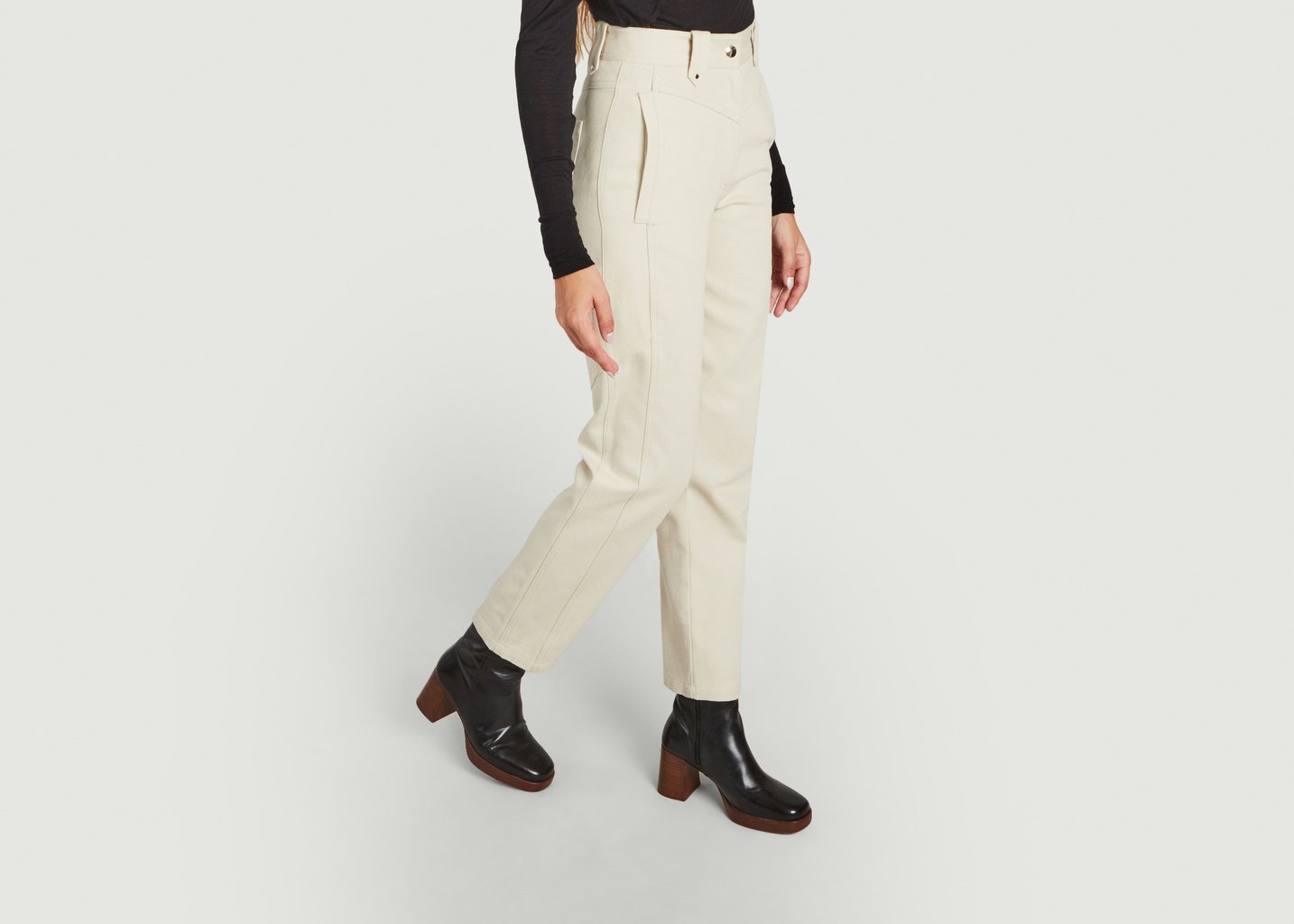 L'exception Pantalon Fulona Beige IRO Paris