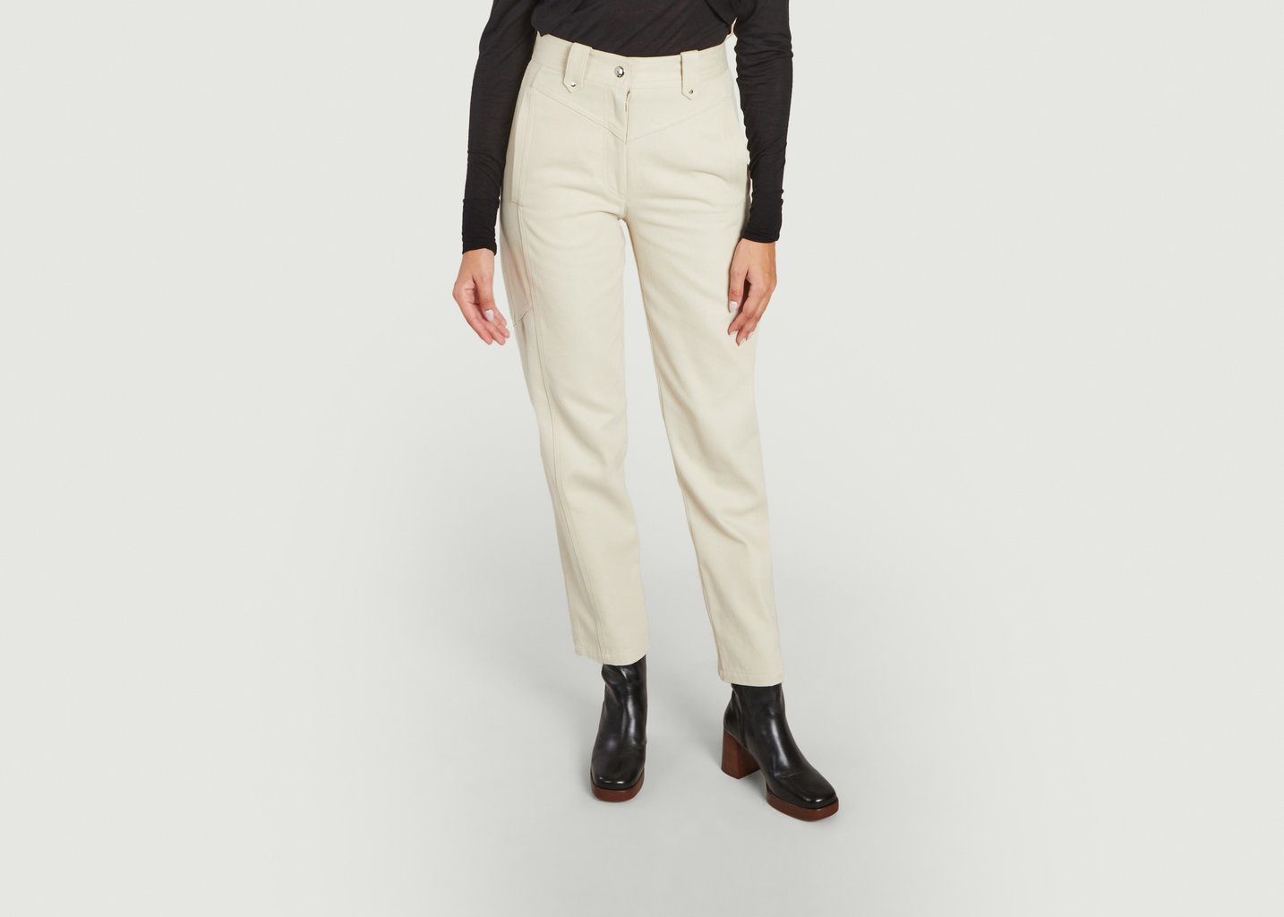 l'exception Pantalon Fulona Beige IRO Paris