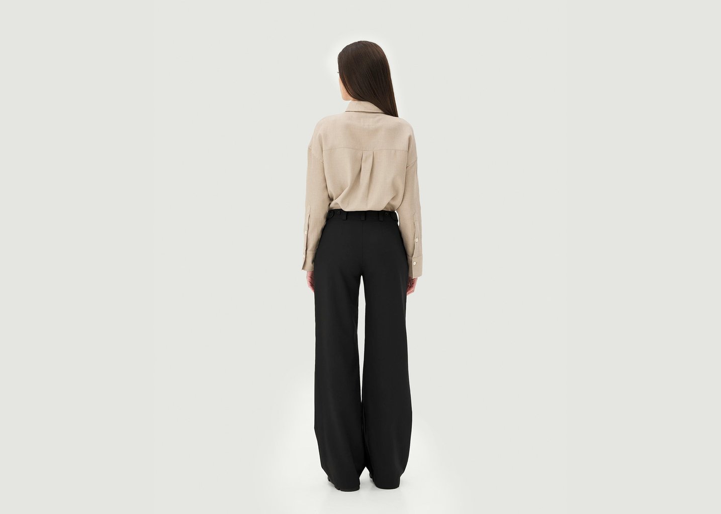 L'exception Pantalon Gilia Noir Noyoco