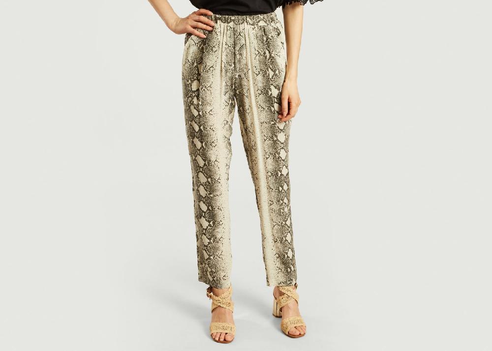 l'exception Pantalon Goyou Gris Toupy