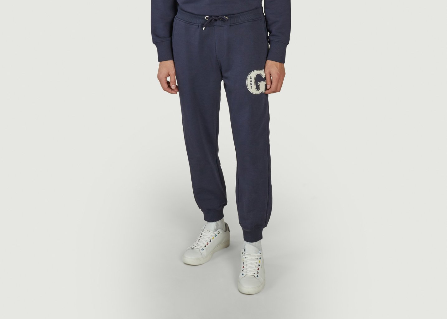 L'exception Pantalon Graphic G Bleu Marine Gant
