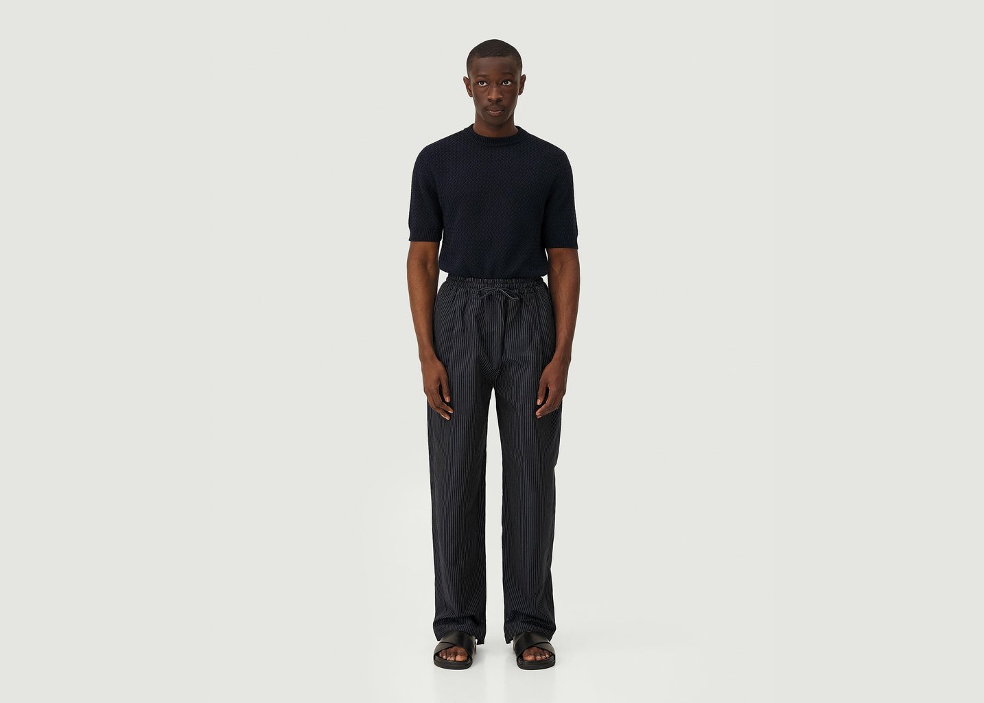 l'exception Pantalon Helio Bleu noyoco