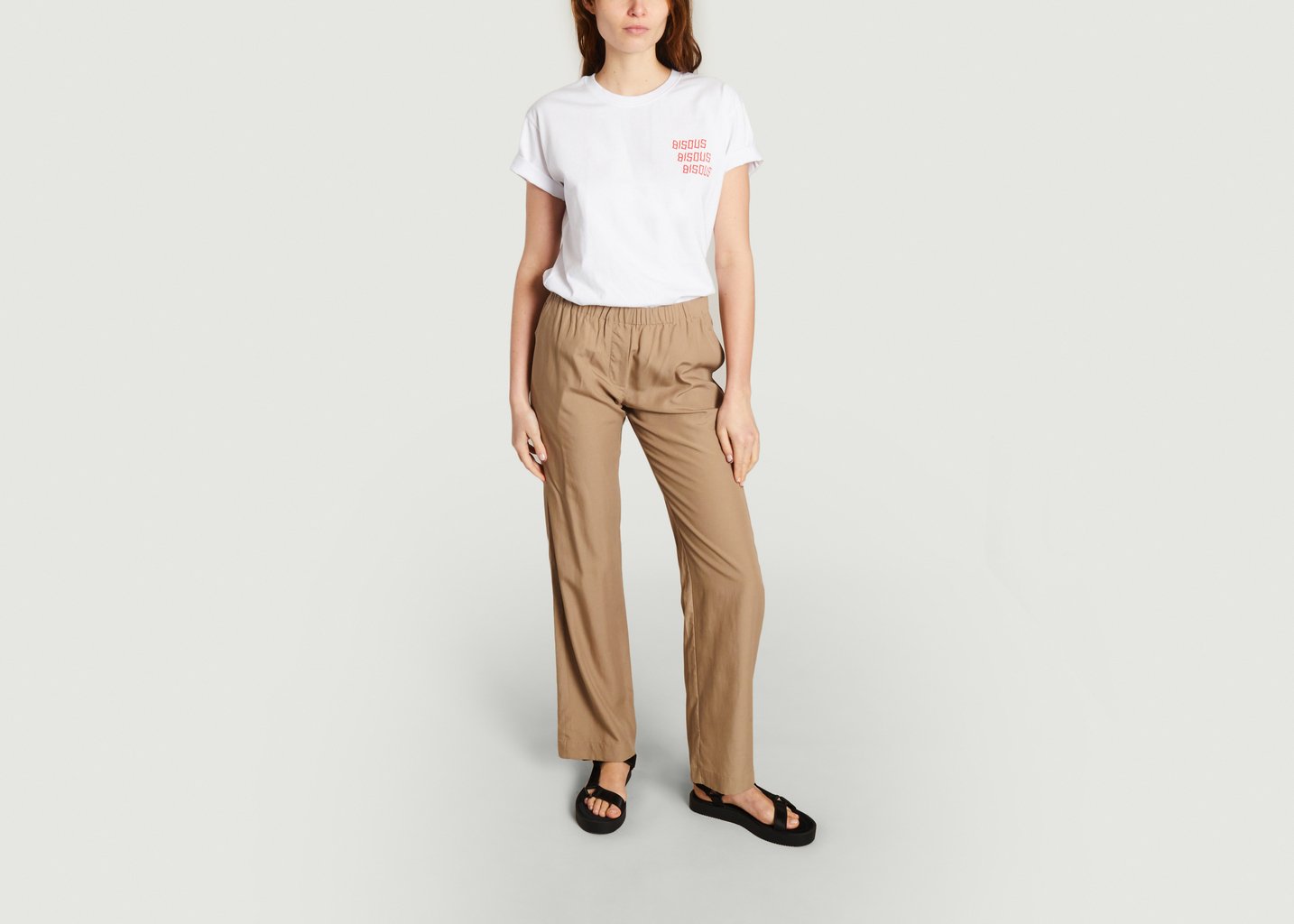L'exception Pantalon Hoys Naturel Samsoe & Samsoe