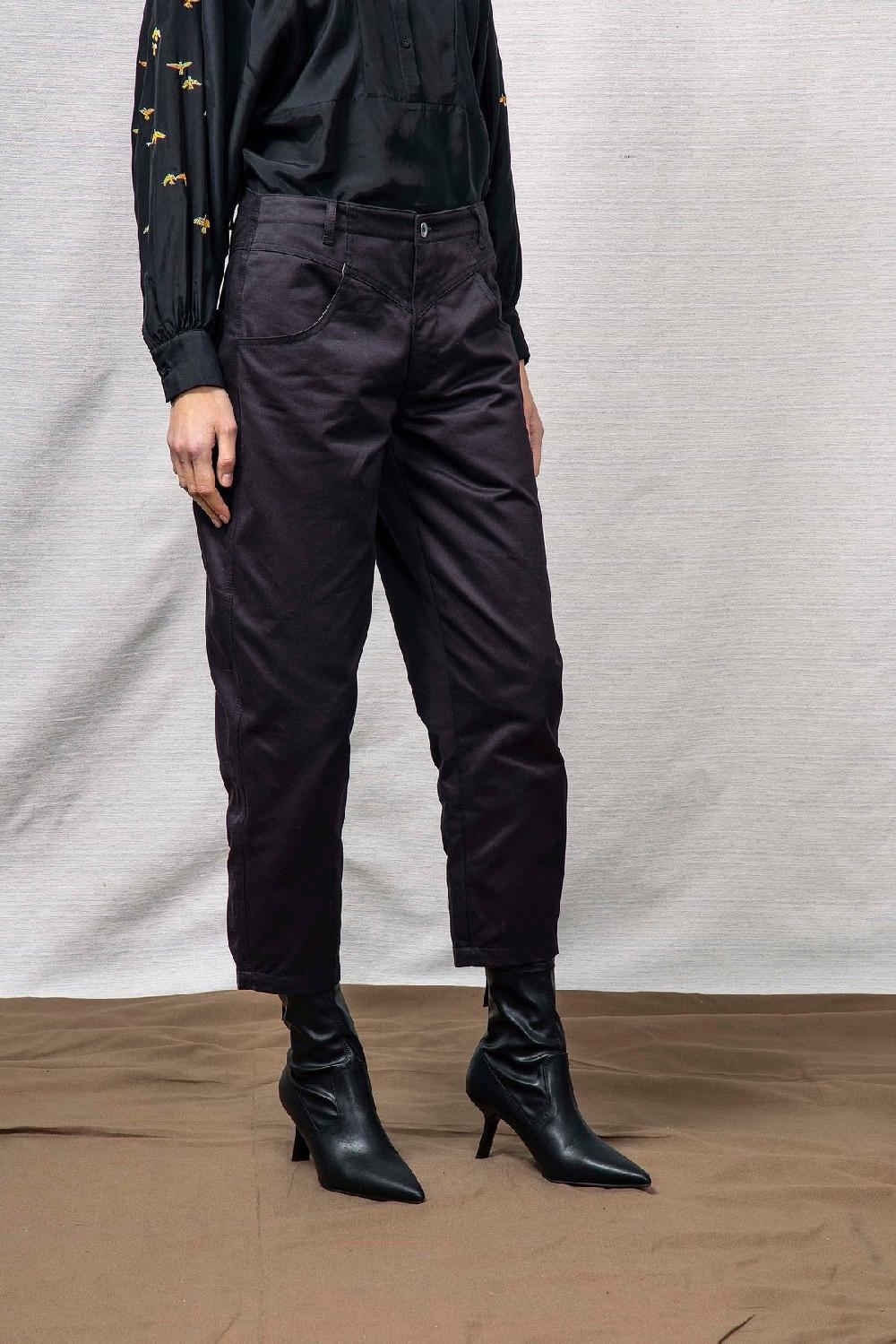 L'exception Pantalon Isabella Noir Misericordia