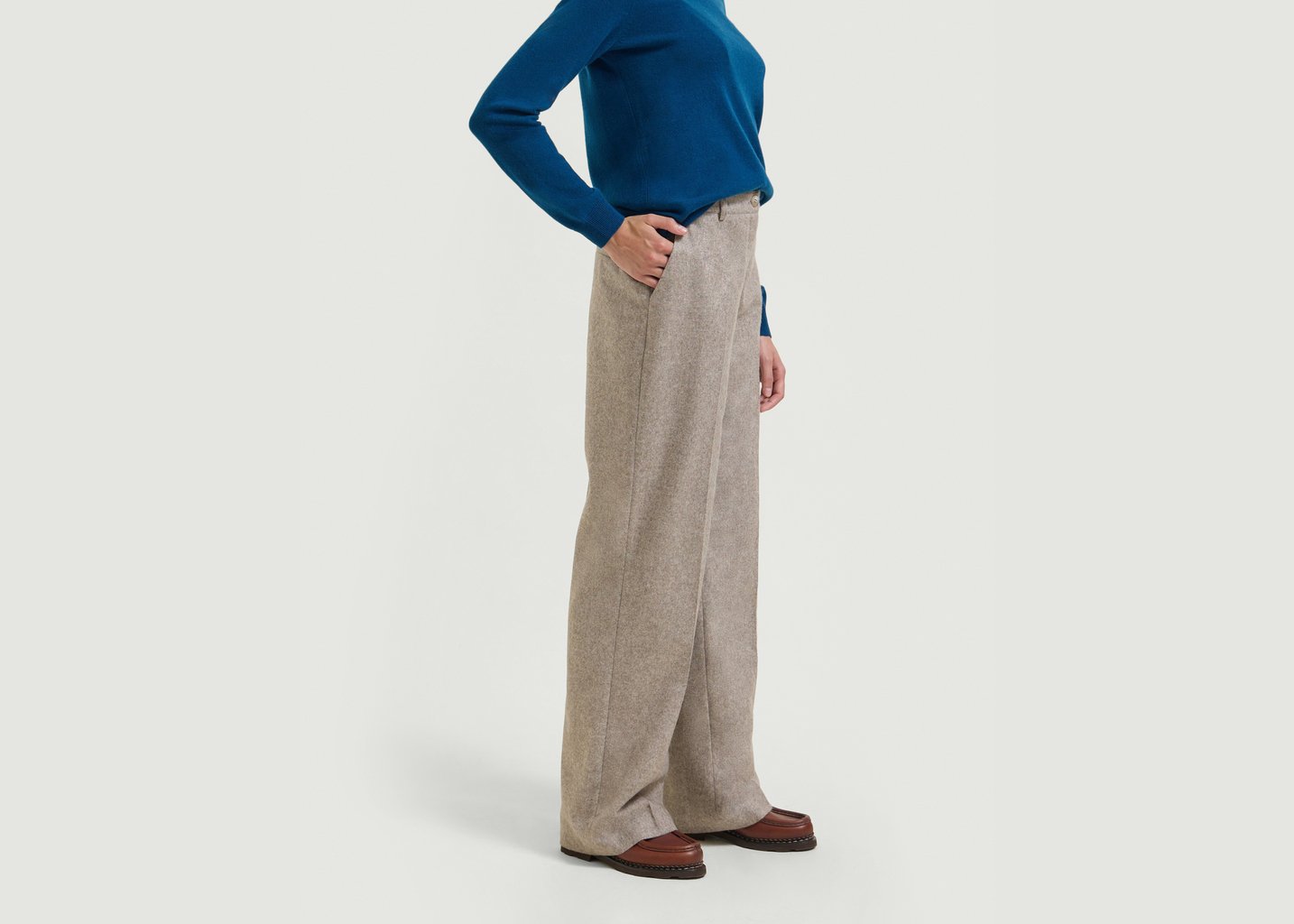 L'exception Pantalon Jana Beige Hircus