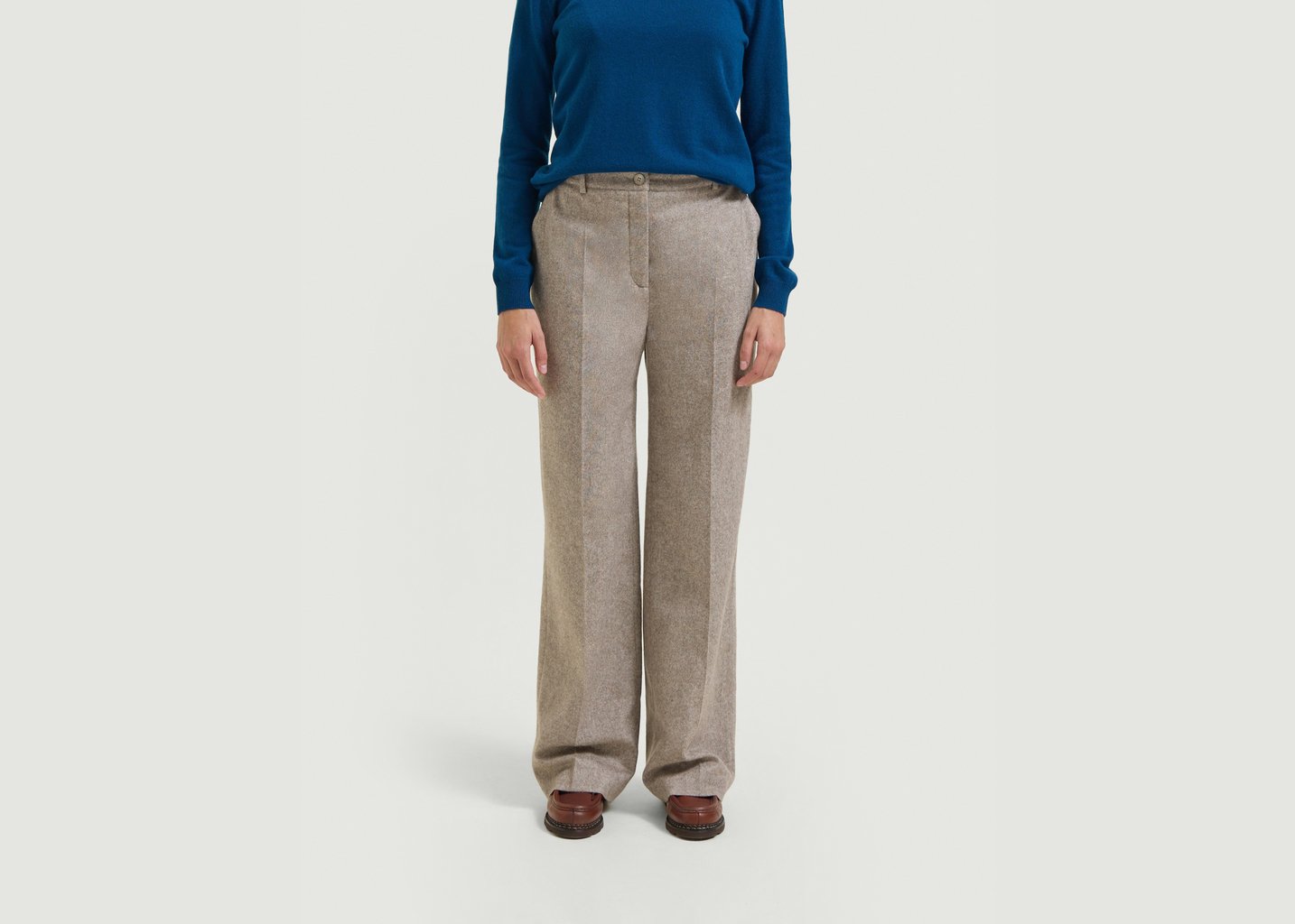l'exception Pantalon Jana Beige Hircus