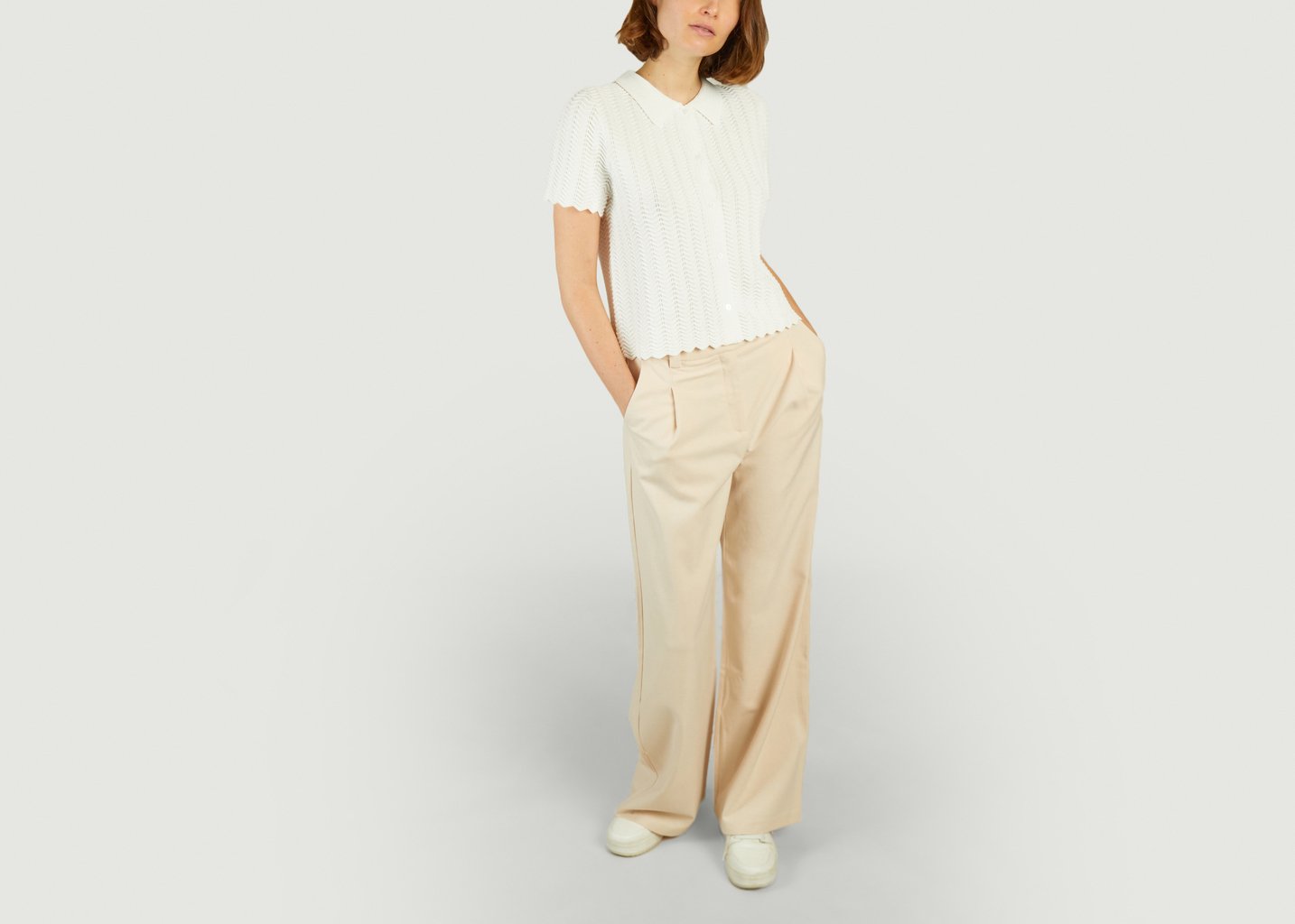 L'exception Pantalon Joel Beige Suncoo