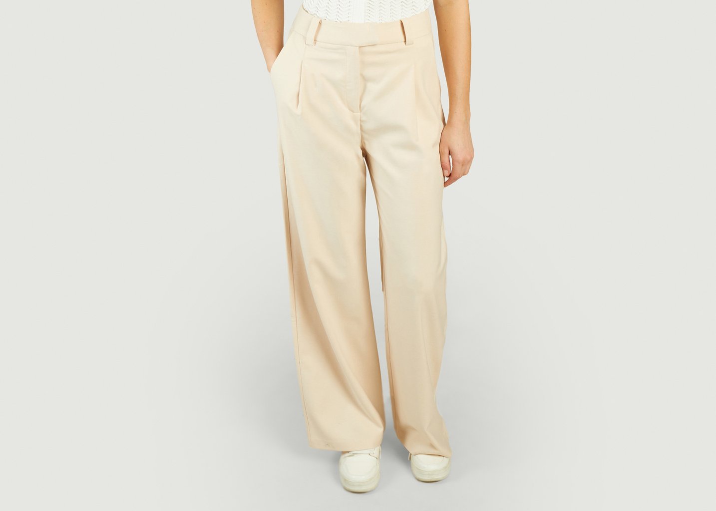 l'exception Pantalon Joel Beige Suncoo