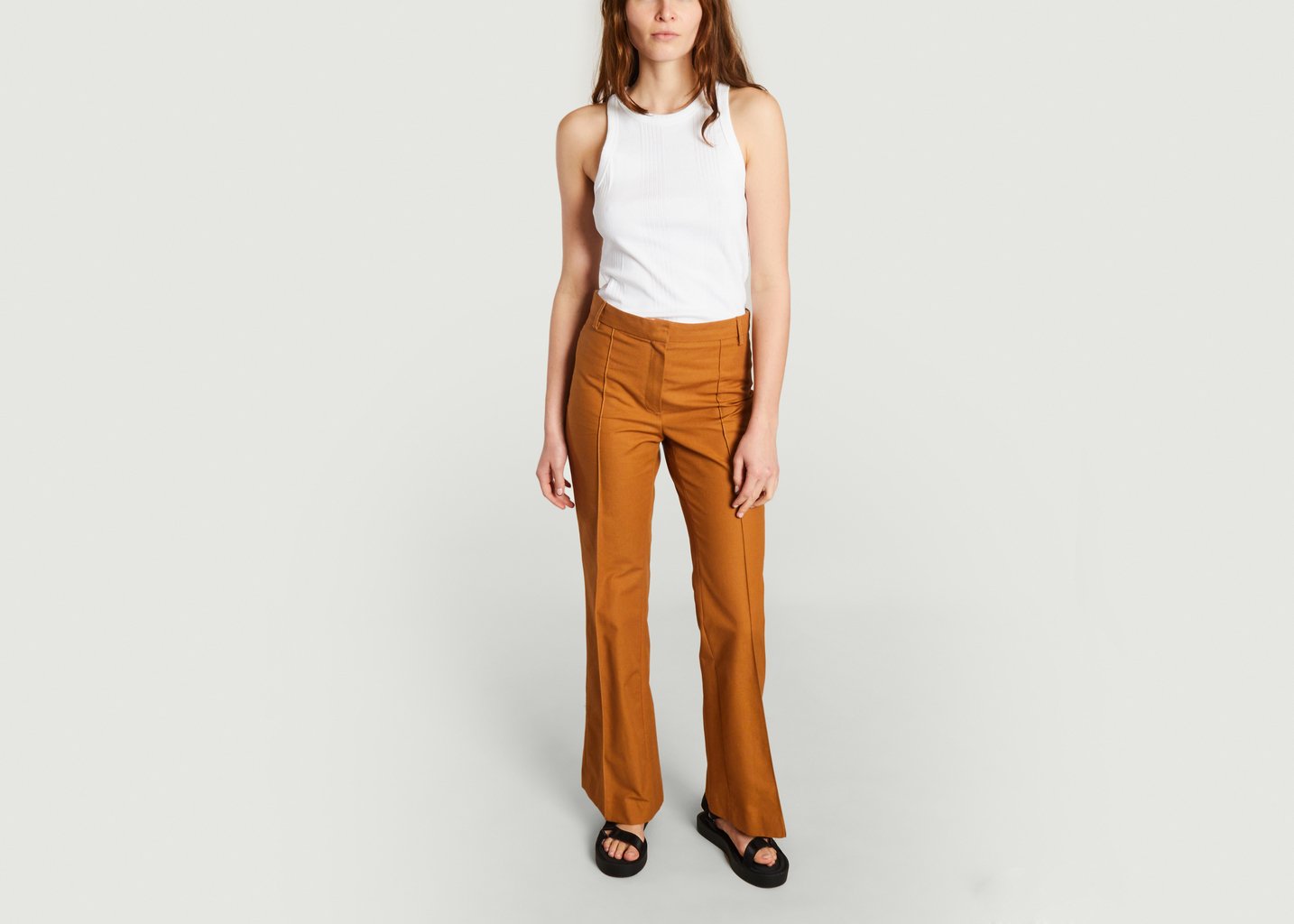 L'exception Pantalon John Caramel Roseanna