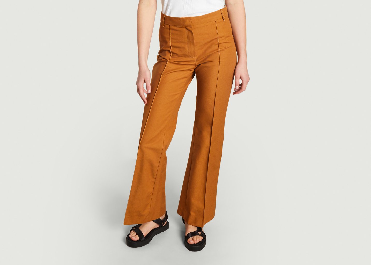 l'exception Pantalon John Caramel Roseanna
