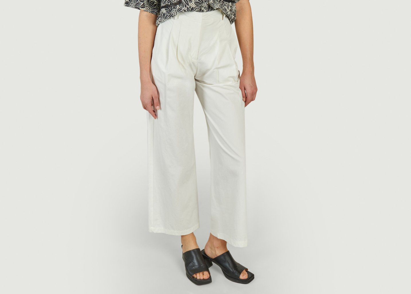 l'exception Pantalon Jojo Blanc Suncoo