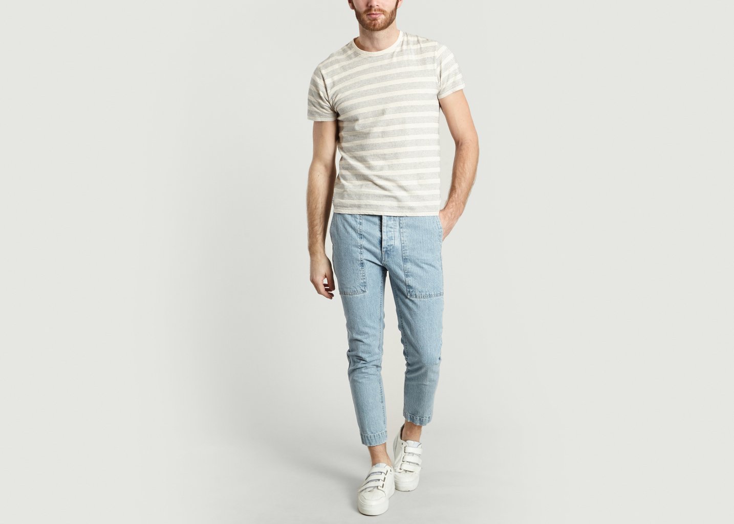 L'exception Pantalon Jules Denim Ly Adams