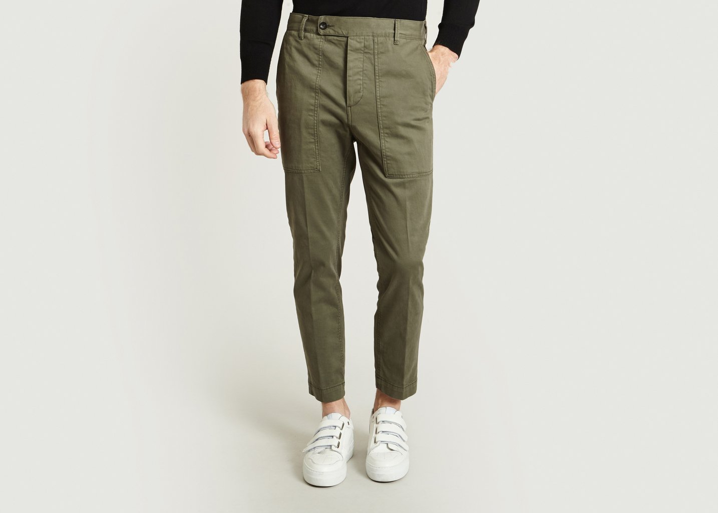 l'exception Pantalon Jules Khaki Ly Adams