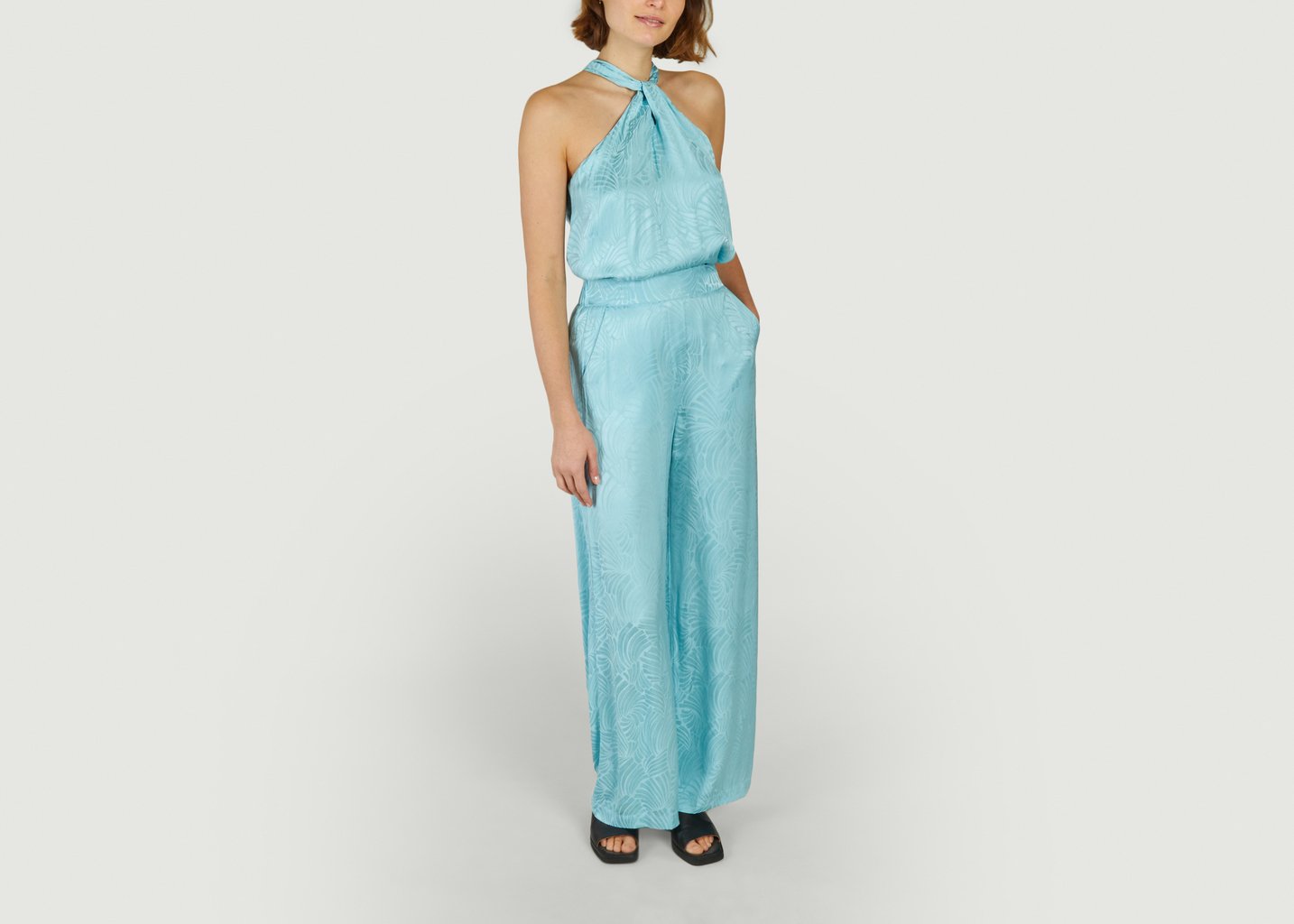 L'exception Pantalon Jungle Bleu Clair Suncoo
