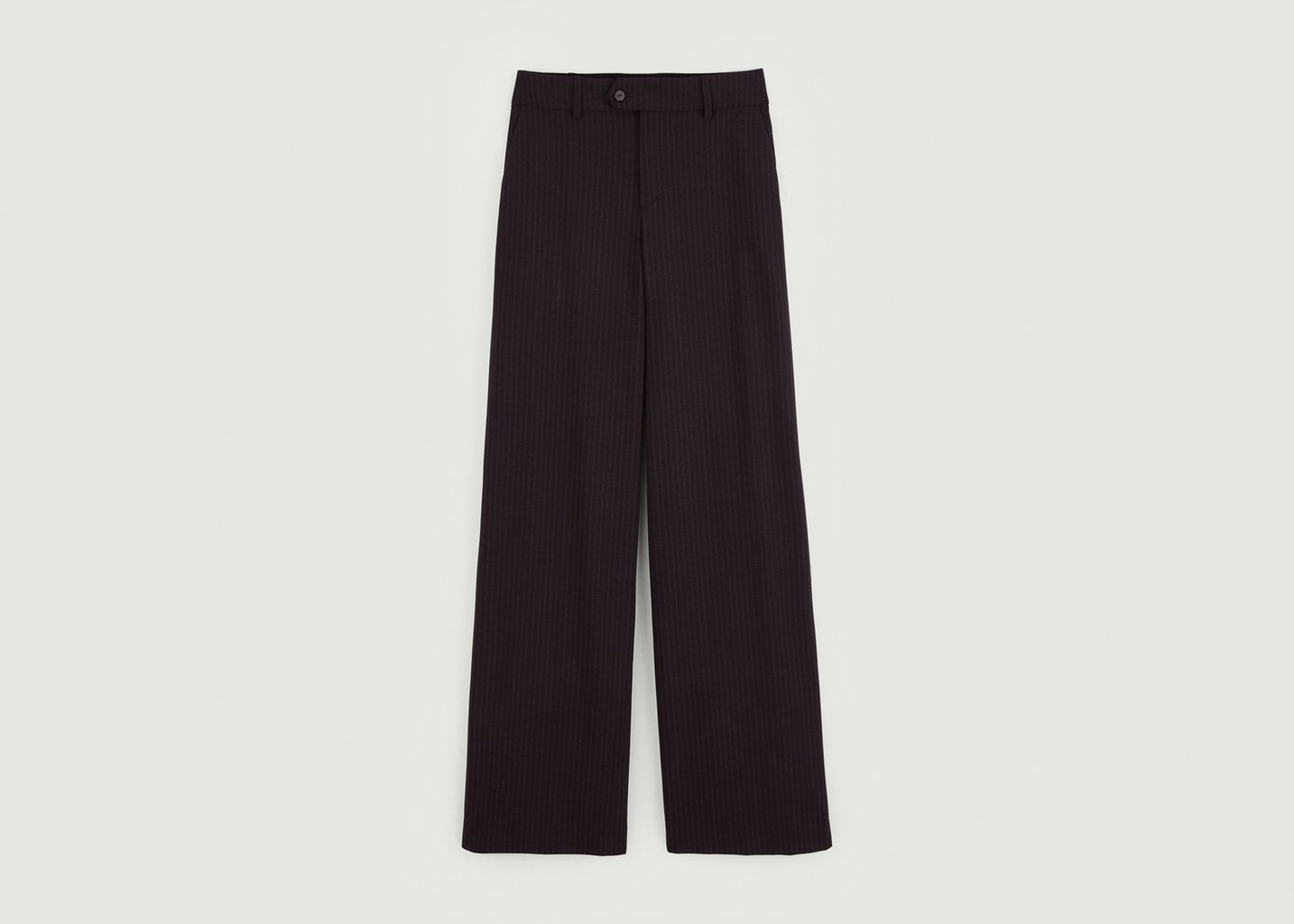 l'exception Pantalon Large Bleu Marine 17H10