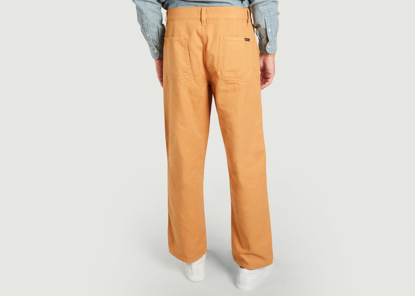 L'exception Pantalon Lazy Leo Ocre Nudie Jeans