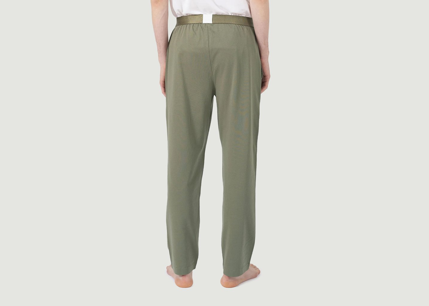 L'exception Pantalon Léger Sade Khaki Talc Paris