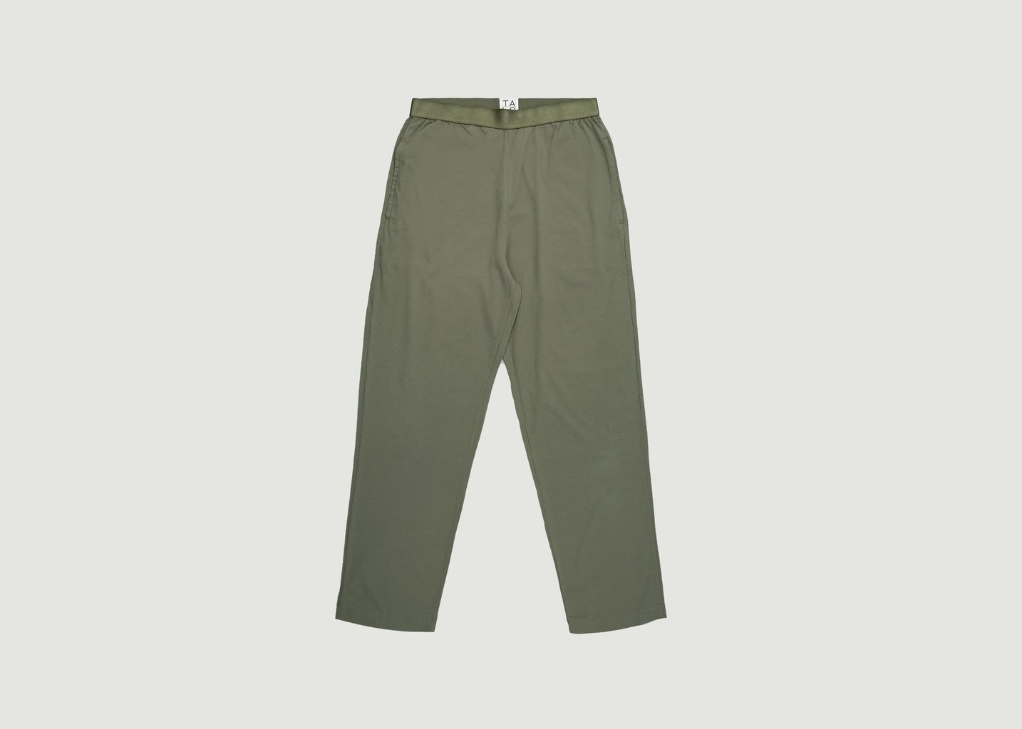 L'exception Pantalon Léger Sade Khaki Talc Paris