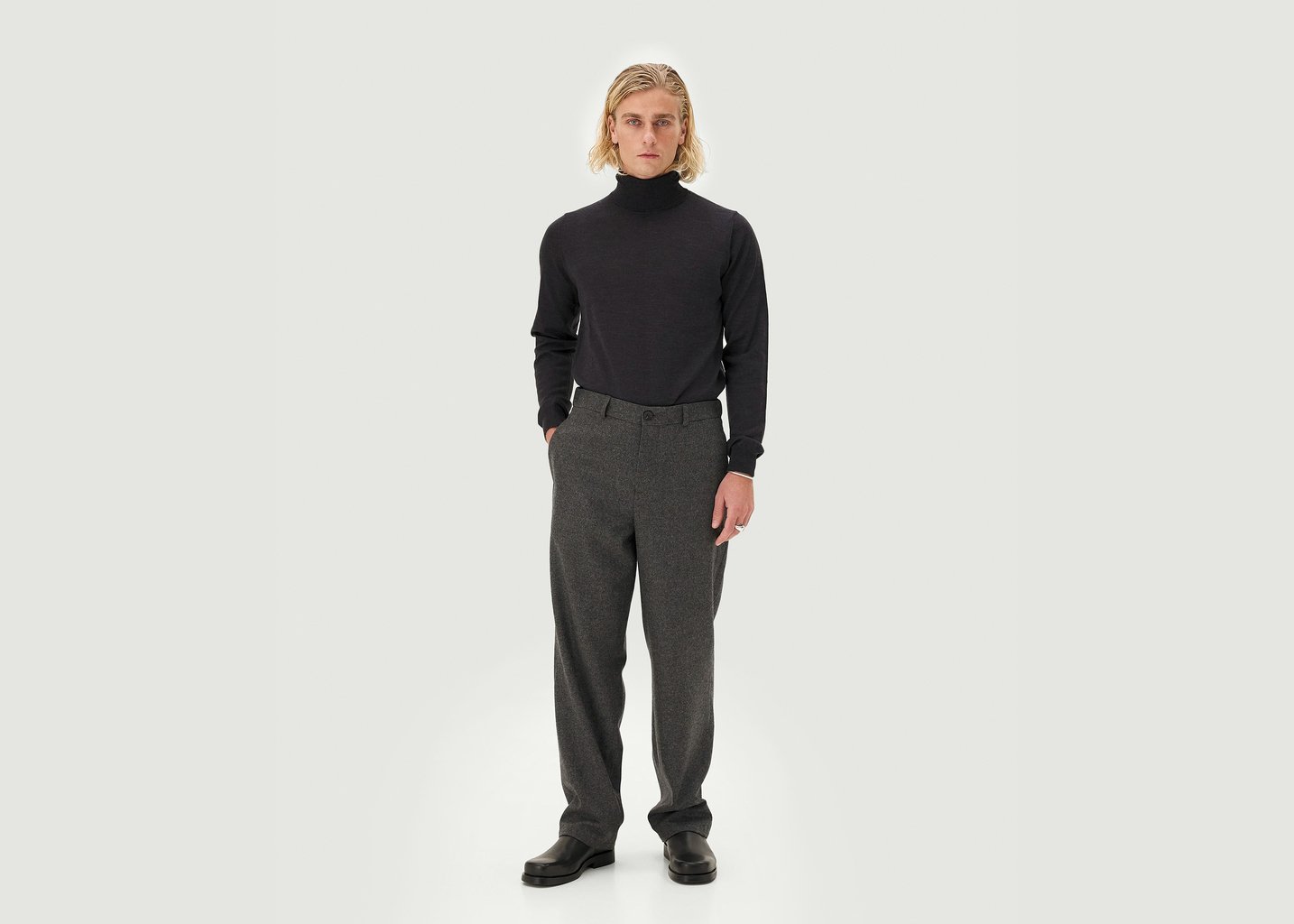 L'exception Pantalon Lepic Anthracite Noyoco