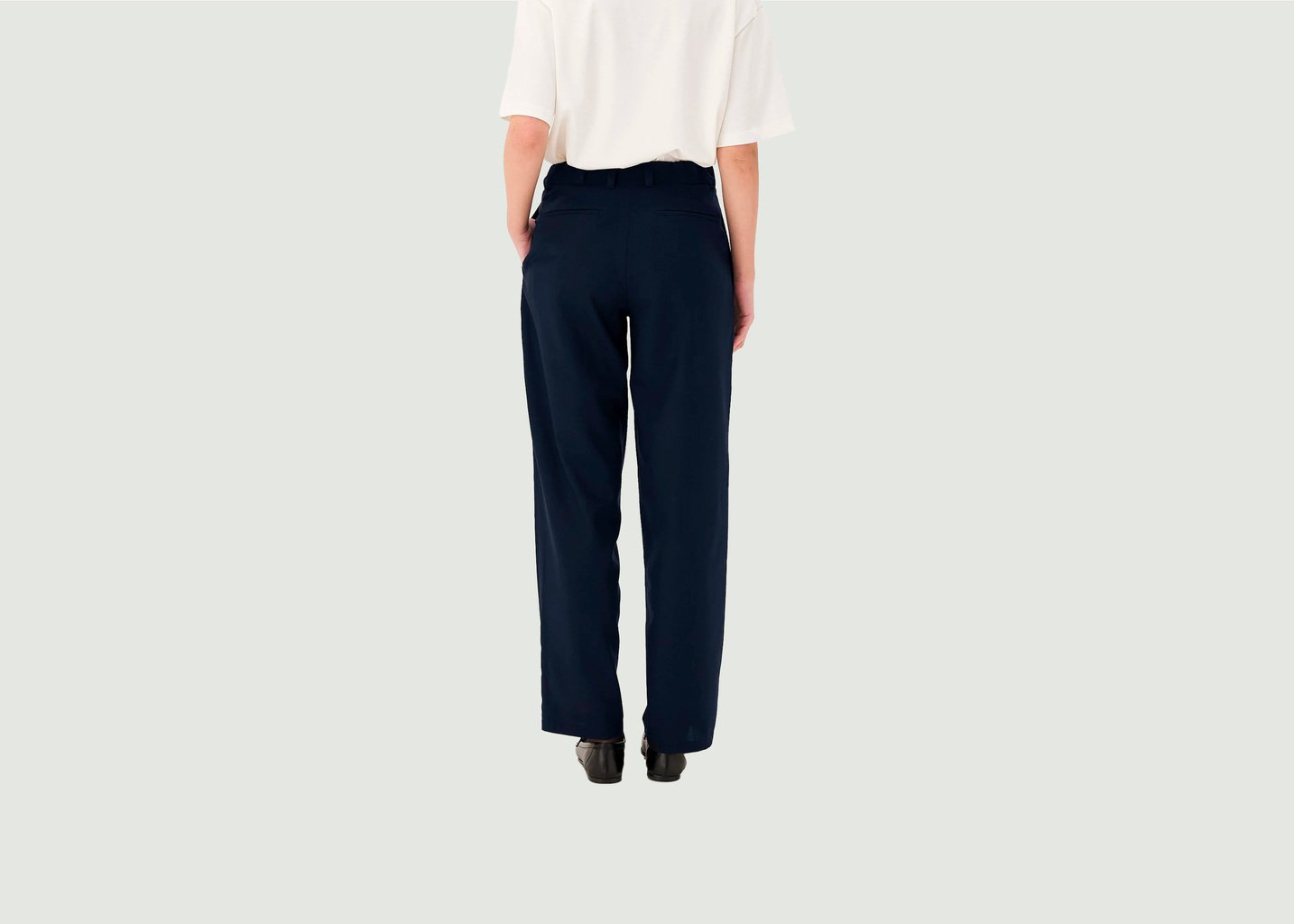 L'exception Pantalon Lepic Bleu Marine Noyoco