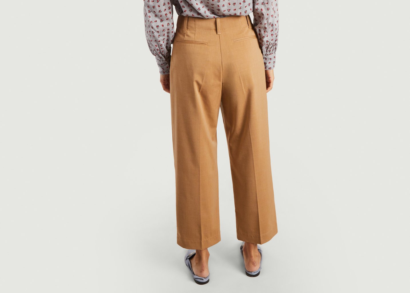 L'exception Pantalon Lille Camel Momoni