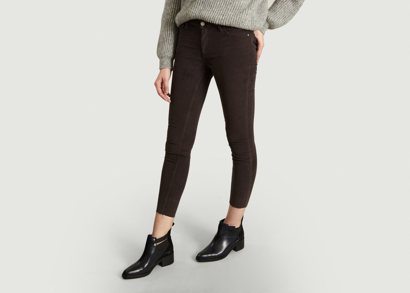 L'exception Pantalon Lily Anthracite Reiko