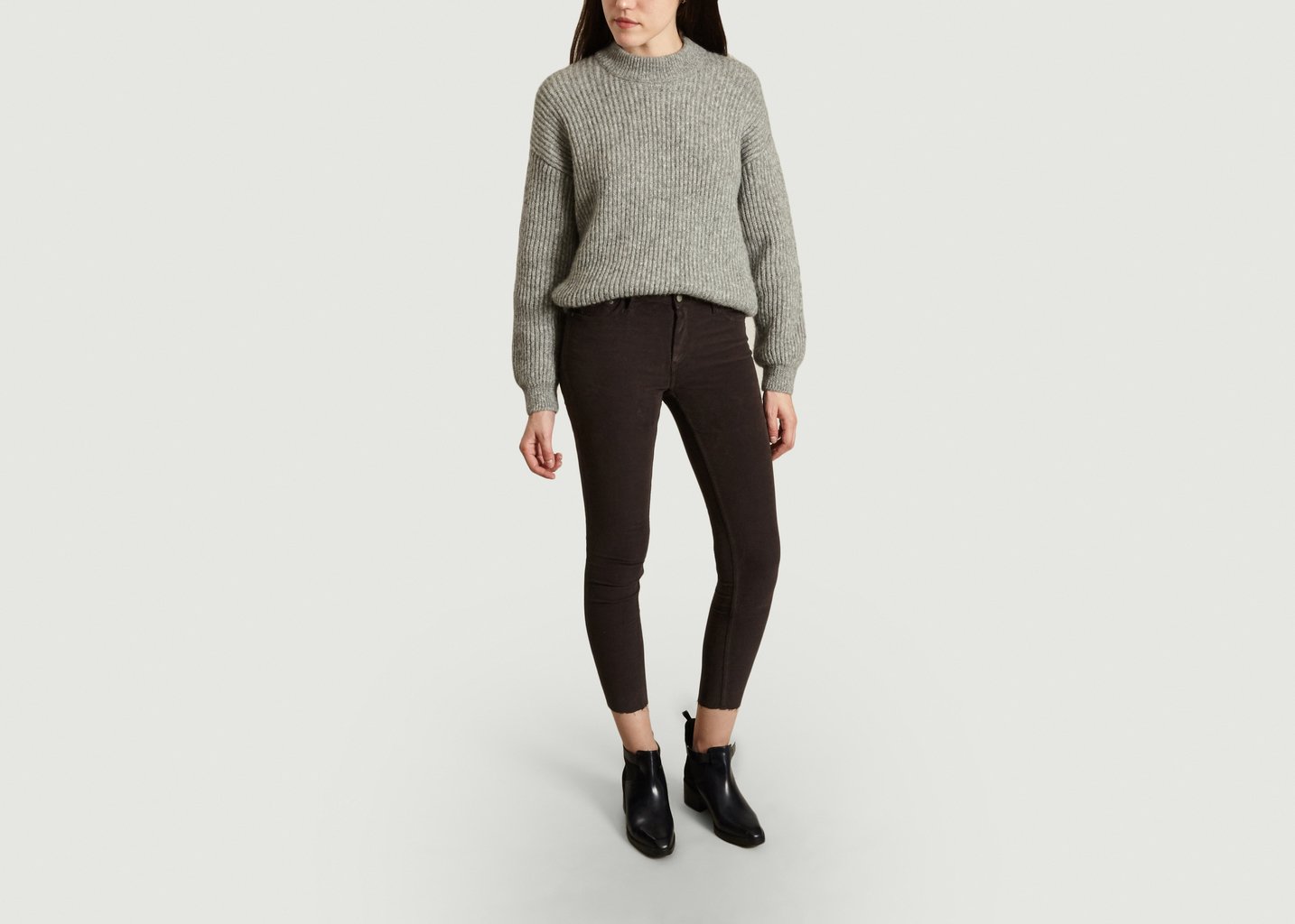 L'exception Pantalon Lily Anthracite Reiko