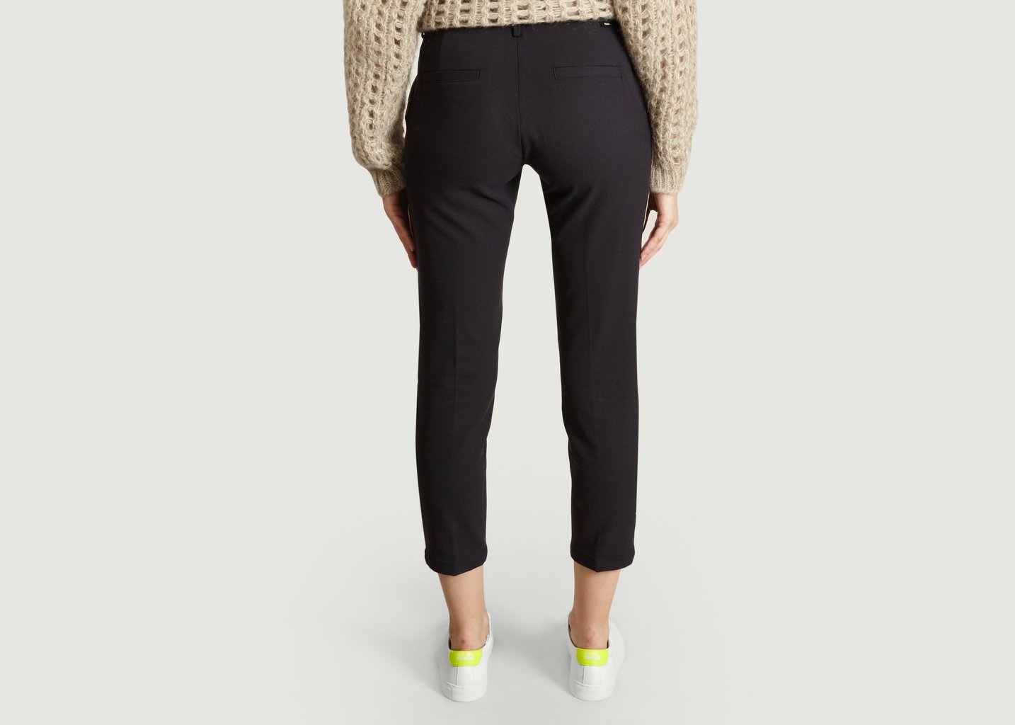 L'exception Pantalon Lizzy Color Bleu Marine Reiko