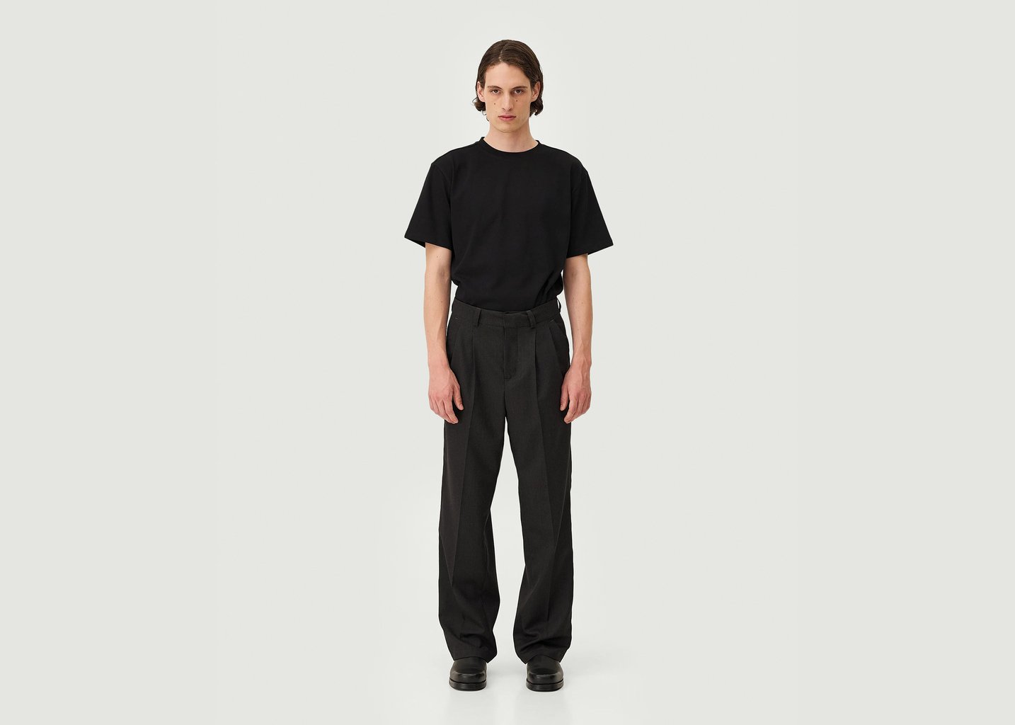 l'exception Pantalon Lotten Anthracite noyoco