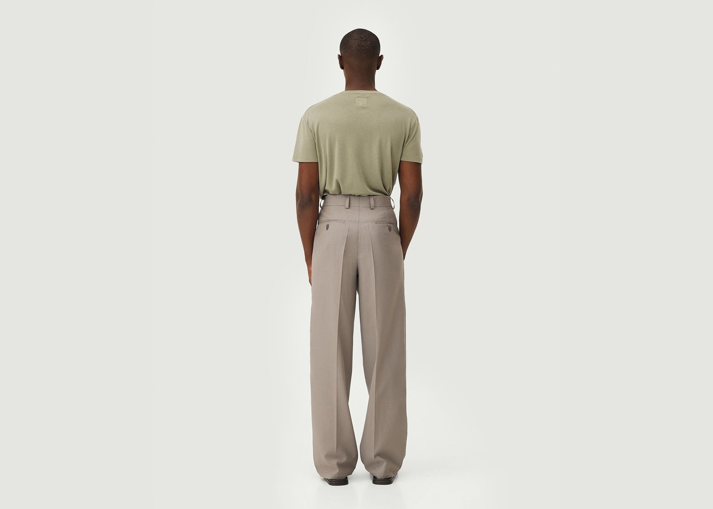 L'exception Pantalon Lotten Faded Khaki Noyoco