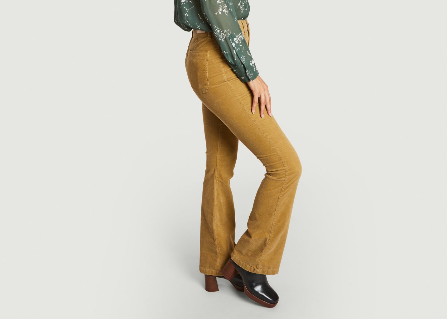 L'exception Pantalon Luna Camel Five Jeans