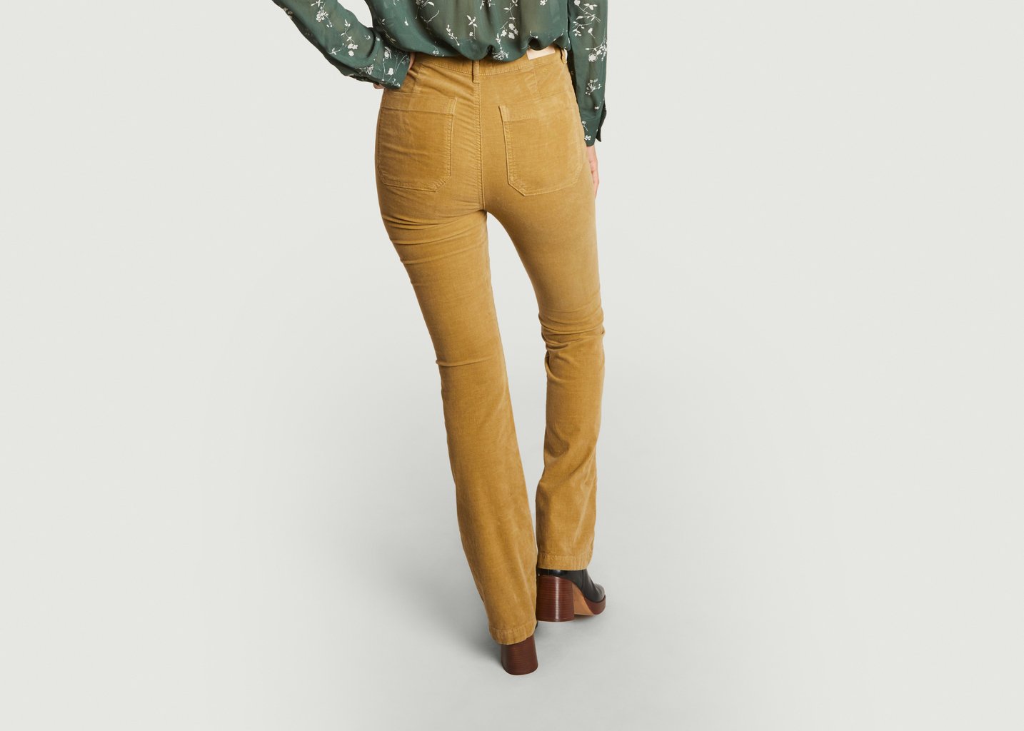 L'exception Pantalon Luna Camel Five Jeans
