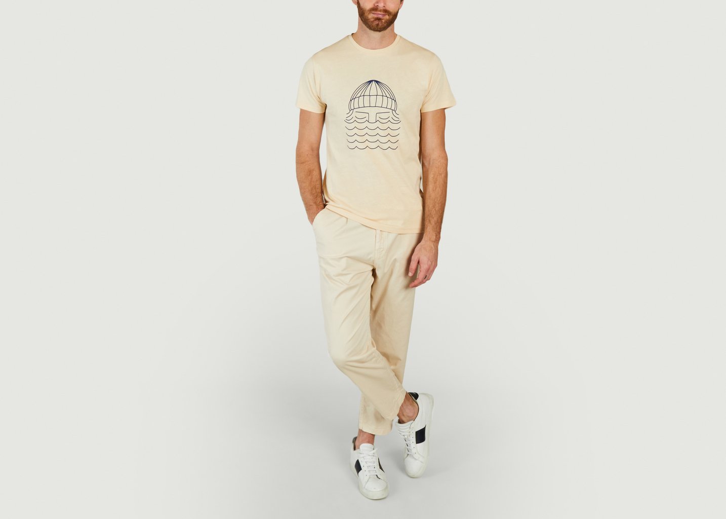 L'exception Pantalon Maguro Ecru Bask In The Sun