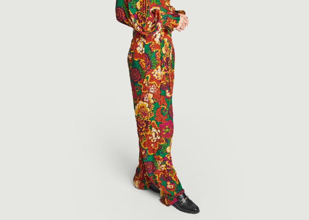 L'exception Pantalon Marius Imprimé Laurence Bras