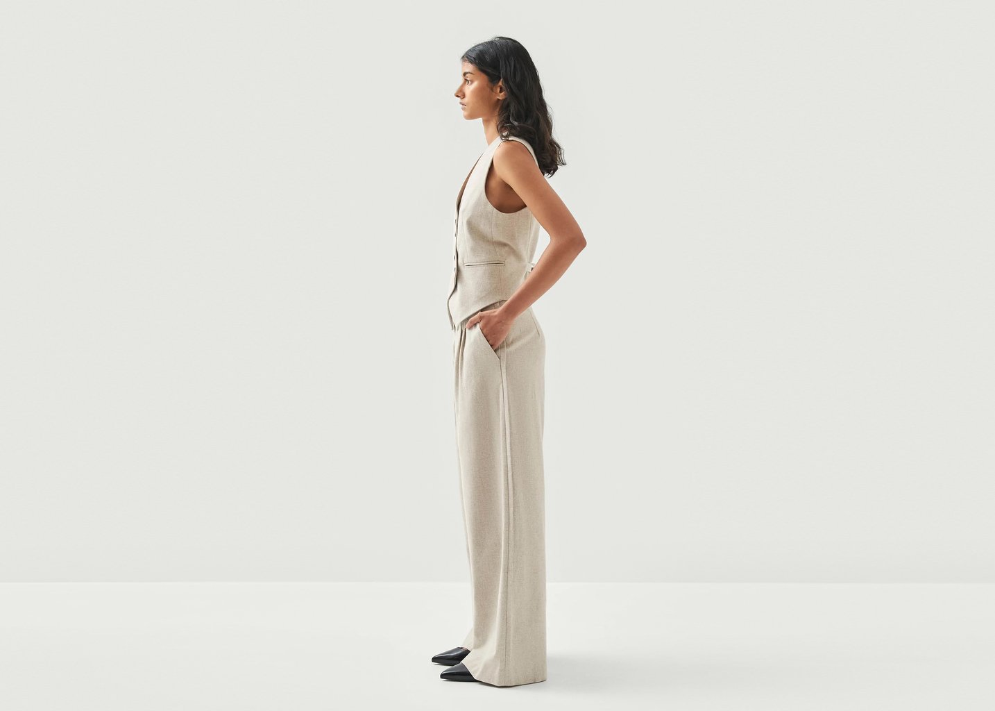 L'exception Pantalon Meran Crème Alohas