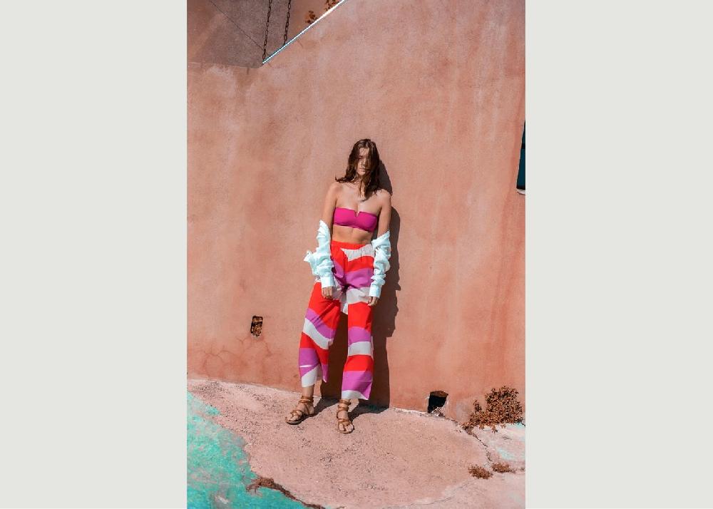 l'exception Pantalon Mondello Rose Apnee
