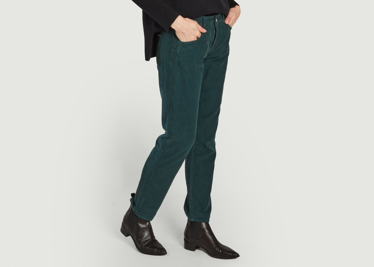 L'exception Pantalon Nina Vert Sapin Reiko