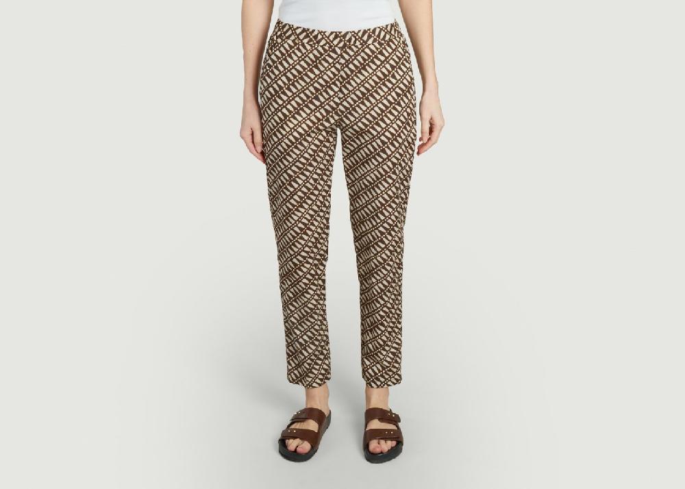 l'exception Pantalon Pacifio Chocolat Diega