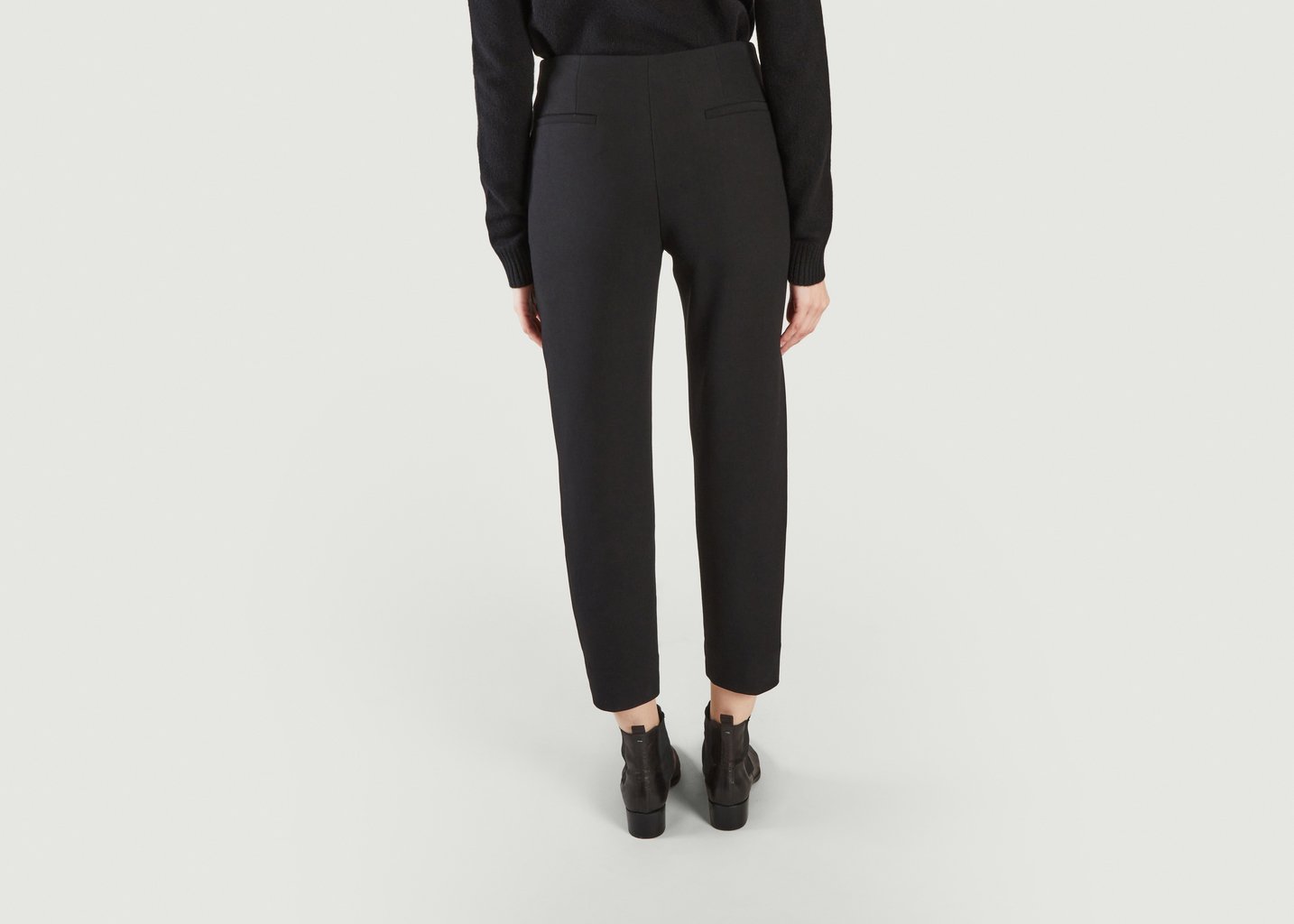 L'exception Pantalon Palma Noir Maje