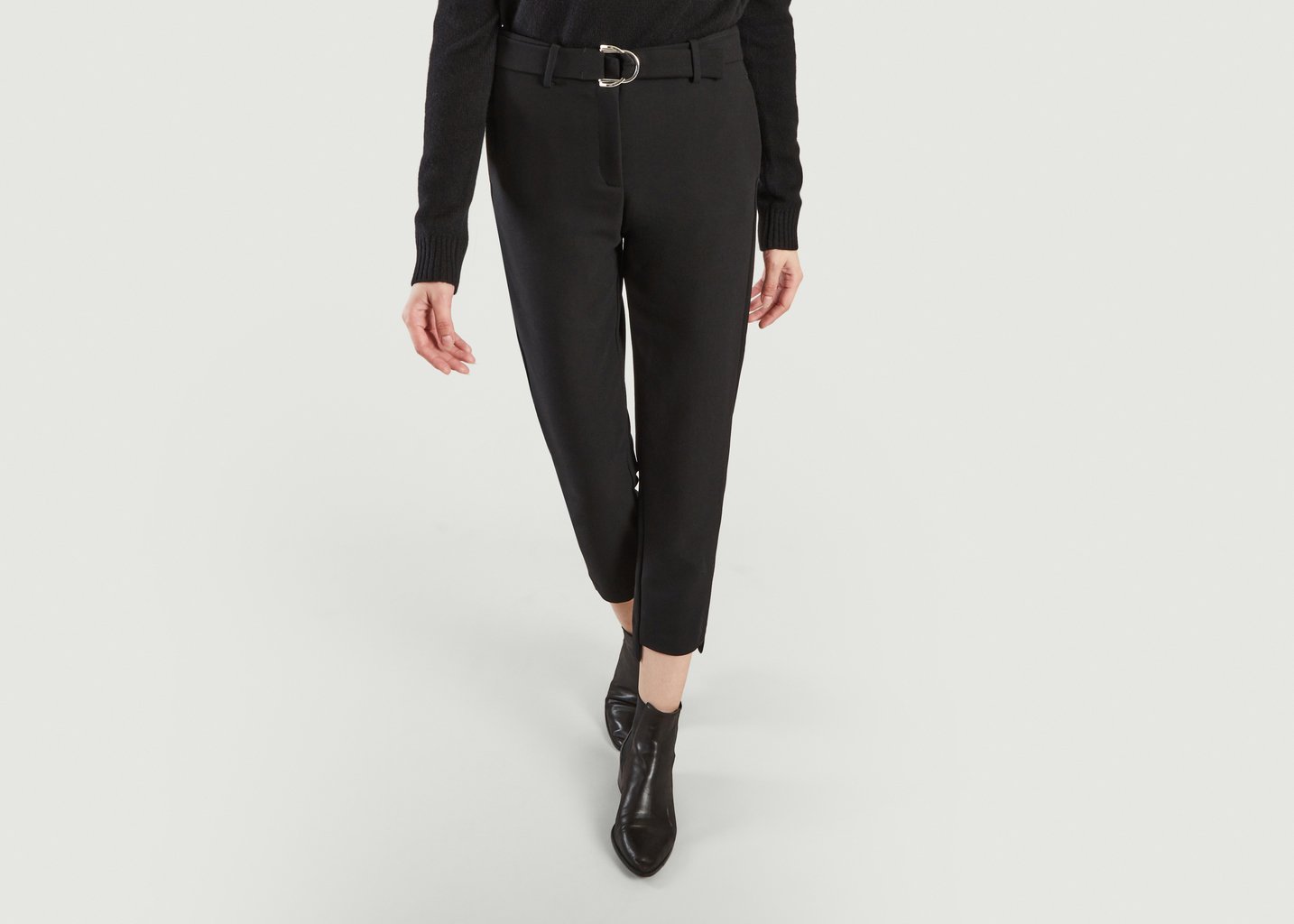 l'exception Pantalon Palma Noir Maje