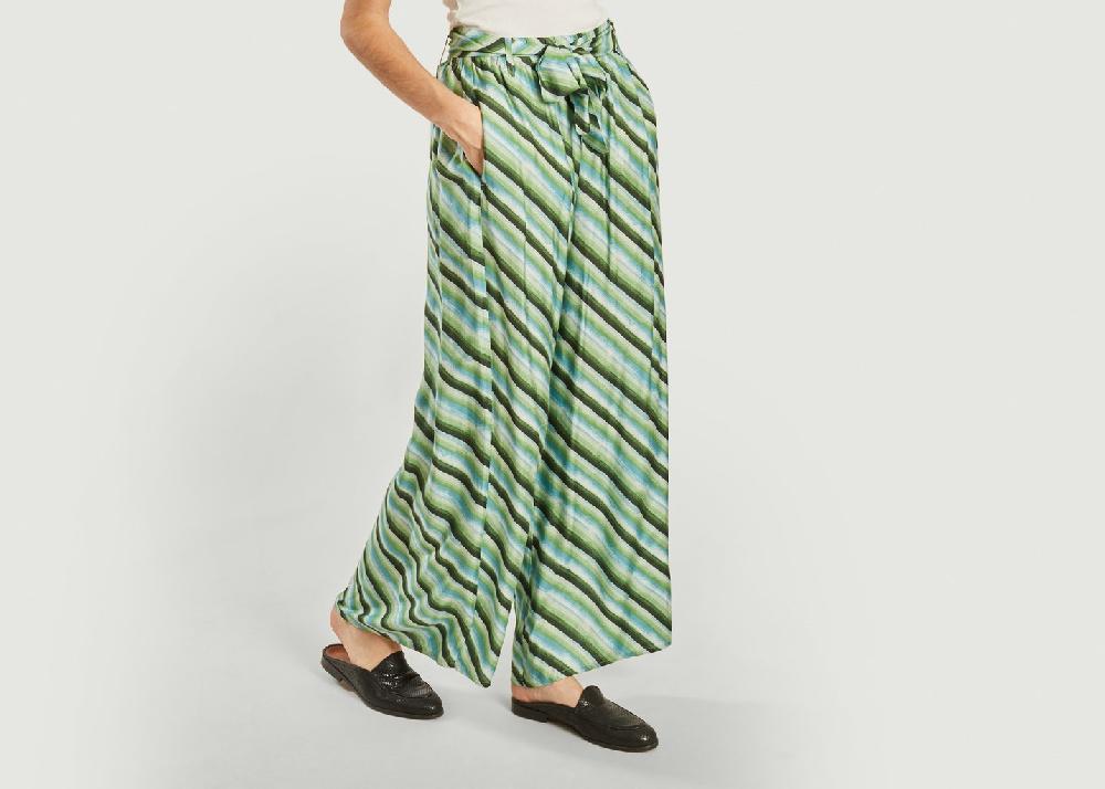 L'exception Pantalon Palmio Vert Diega
