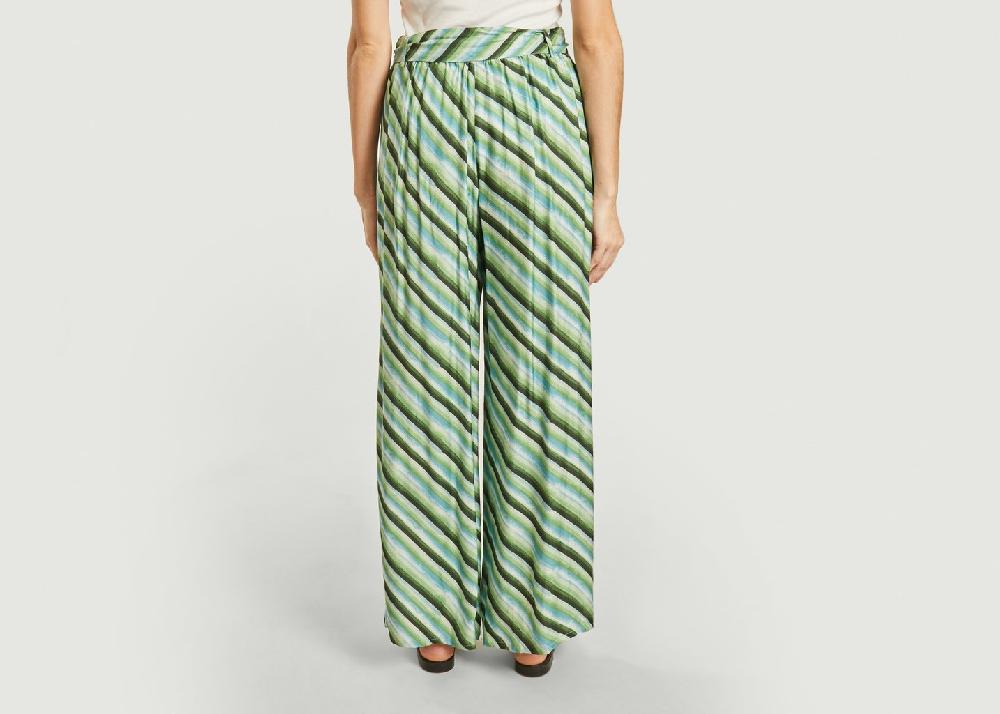 L'exception Pantalon Palmio Vert Diega